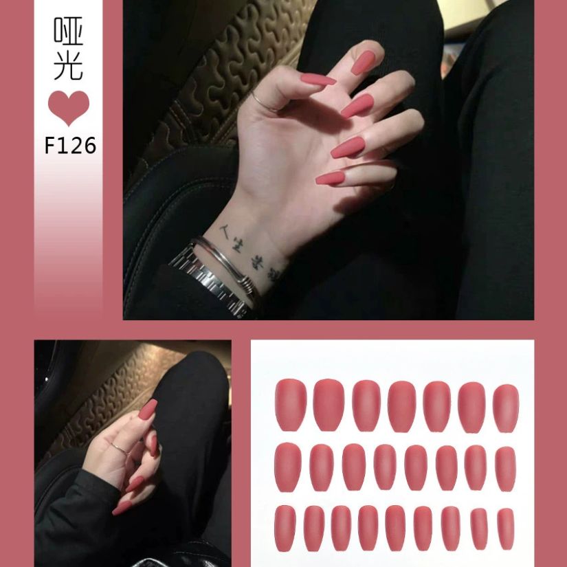 [ Set 10 Hộp ] Nail [ 24 PCS + Keo Thạch ] - 21945