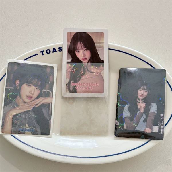 [ Set 200 Túi ] Sleeve Lấp Lánh [ 58*89mm ] - 22287