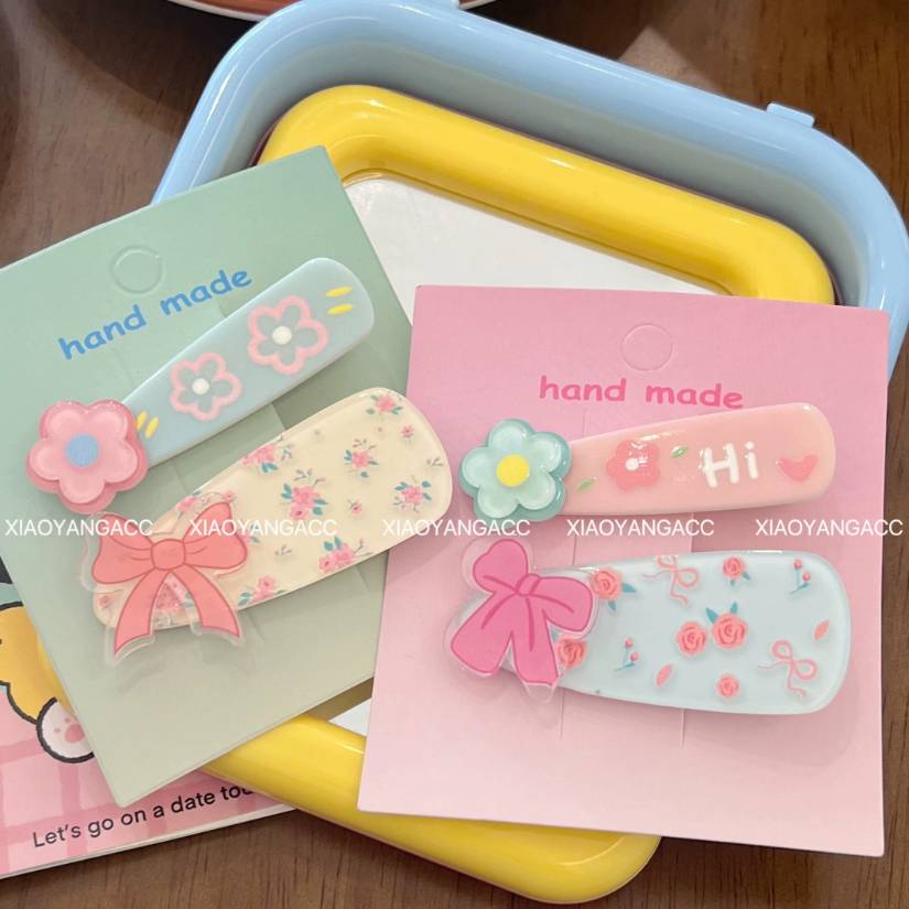 [ Set 12 Bộ ] Kẹp Tóc [ Bộ 2 Cái / Không Vỉ ] - 22332