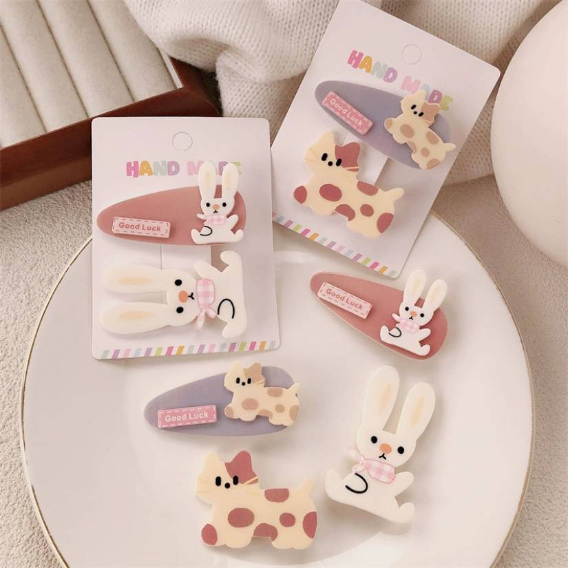 [ Set 12 Bộ ] Kẹp Tóc [ Bộ 2 Cái / Không Vỉ ] - 22316