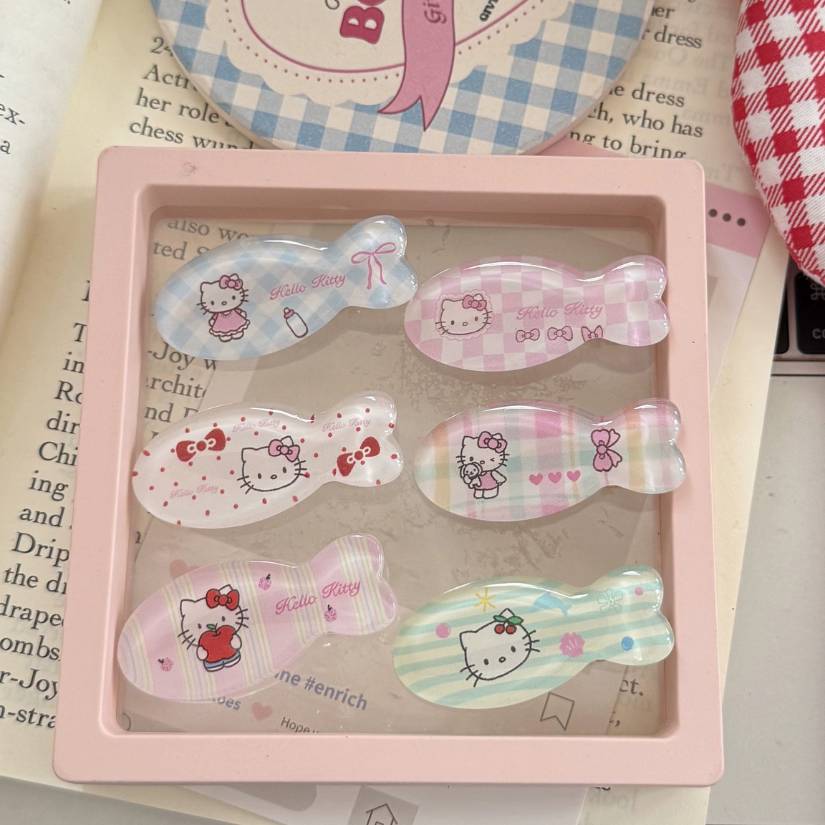 [ Set 20 Cái ] Kẹp Tóc Hello Kitty - 22335