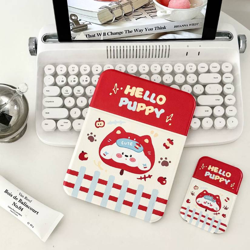 [ Set 8 Cái ] Gương Gấp [ Vỏ Da PU ] - 22415