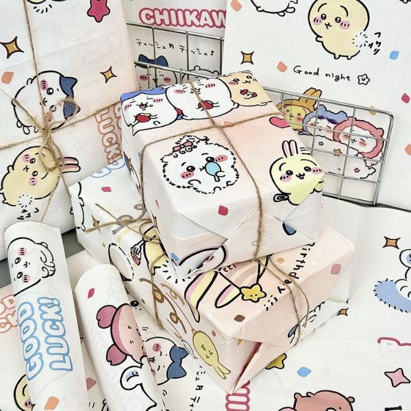 [ Set 12 Xấp ] Giấy Gói Quà [ Mix 4 Mẫu - Size 50*70 - 1 Cuộn 6 Tờ ] - 934697