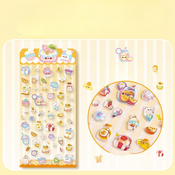 [ Set 12 Túi ] Sticker 3D - 935093