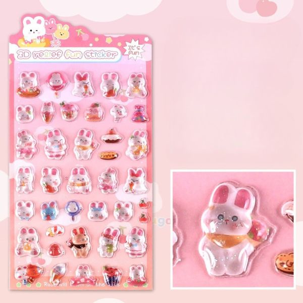 [ Set 20 Túi ] Sticker 3D - 95540