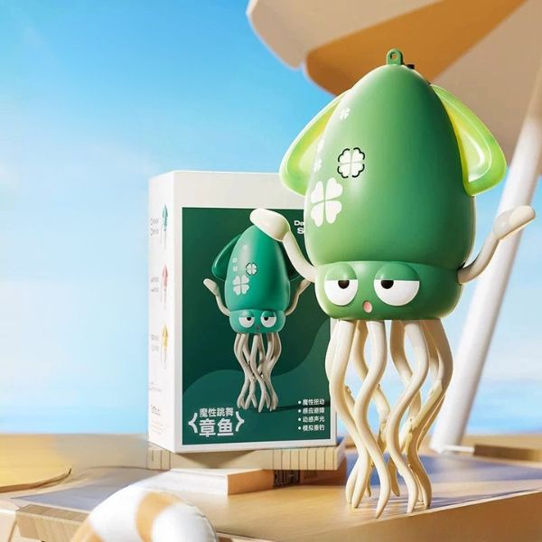 [ Set 2 Con ] Mực Nhảy Múa [ Kèm Cần Câu ] - 95913