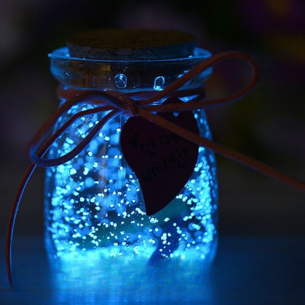 [ Set 10 Cái ] Bình Đựng Sao Dạ Quang [ Giao Nhiều Màu -  Chỉ Bình Và Nắp ] - 96143