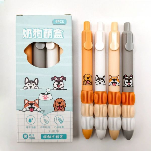 [ Set 12 Hộp ] Bút Bi Gel [ 0.5mm - Đen ] - 96177