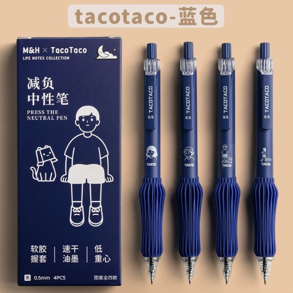 [ Set 5 Hộp ] Bút Gel Maihe [ Hộp 4 Cây ] - 16326