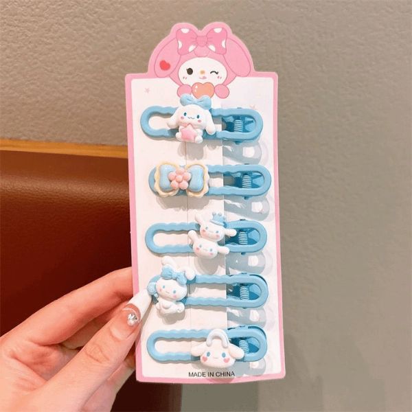 [ Set 12 Vỉ ] Kẹp Tóc [ Vỉ 5 Cái ] - 16359