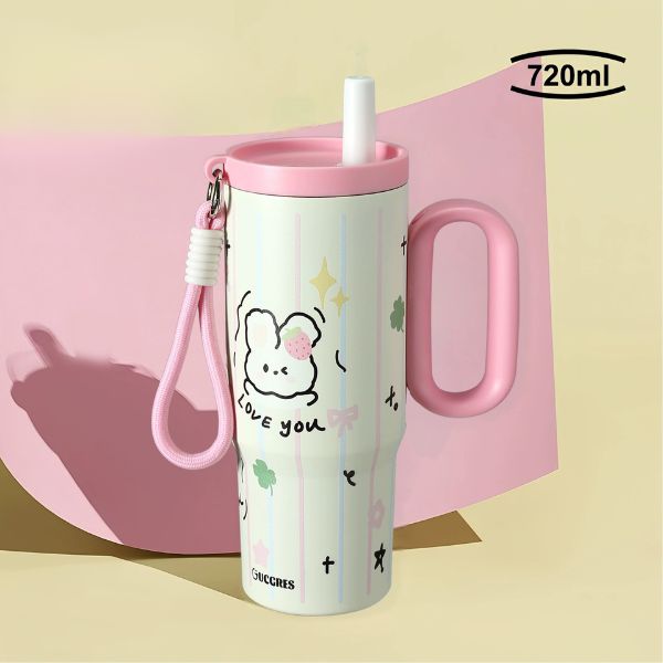 [ Set 2 Cái ] Bình GIữ Nhiệt [ 720ml - Inox 316 ] - 16418