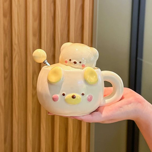 [ Set 2 Cái ] Ly Cốc Sứ  [ 500ml - Hộp Thường ] - 16422