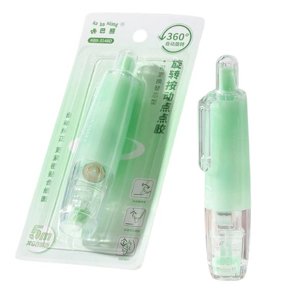 [ Set 12 Cái ] Keo 2 Mặt [ 6mm*5m - Đầu Xoay 360 ] - 16645