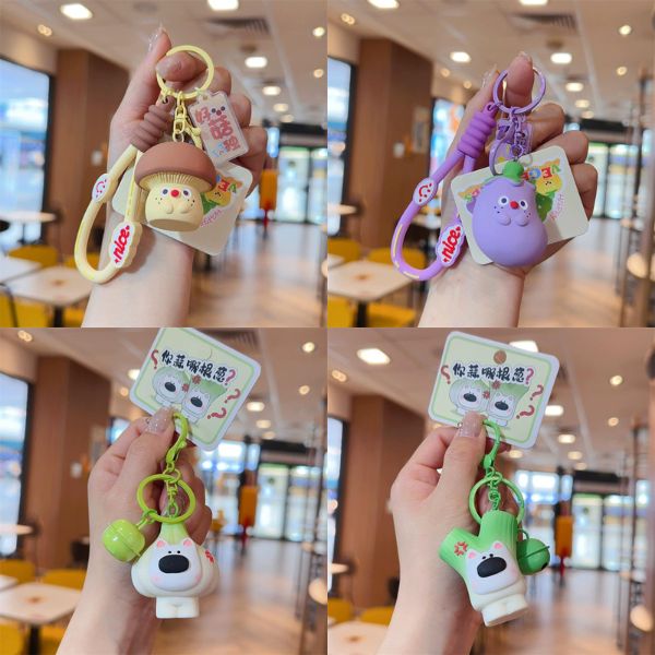 [ Set 6 Cái ] Móc Khoá Rau Củ - 18543