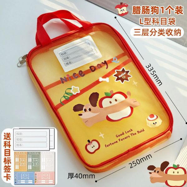 [ Set 4 Cái ] Túi Học Thêm [ 40*25*33.5cm ] - 19253