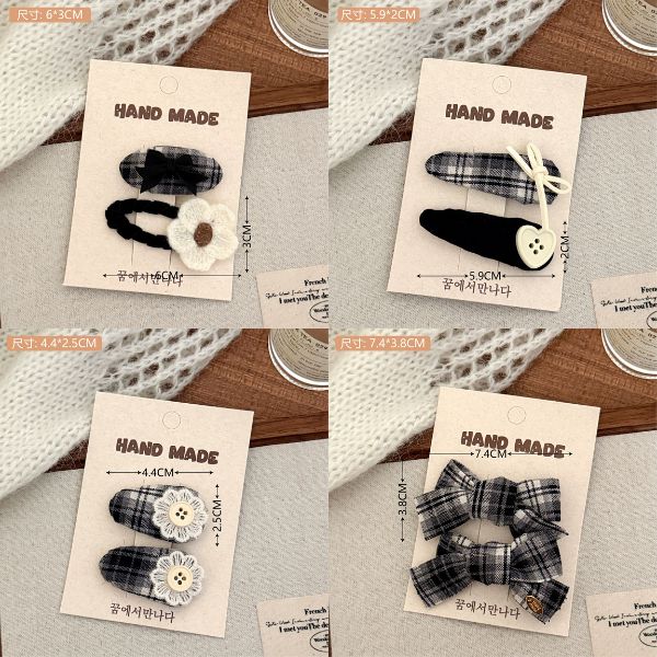 [ Set 10 Vỉ ] Kẹp Tóc [ Vỉ 2 Cái ] - 19552