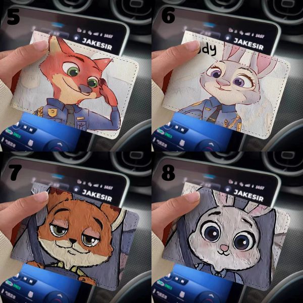 [ Set 10 Cái ] Ví Đựng Thẻ Zootopia - 20180