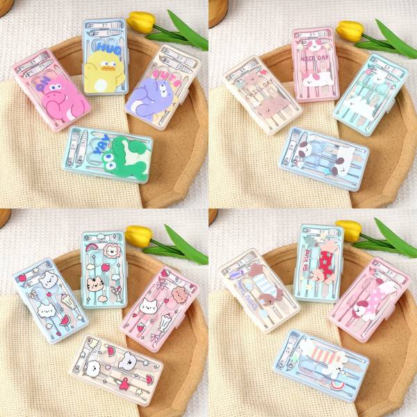 [ Set 8 Hộp ] Phụ Kiện Làm Nail [ 5 Món ] - 20377