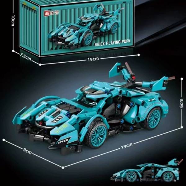 [ Set 5 Bộ ] Lego Siêu Xe [ 1:20 ] - 20905