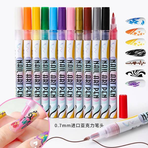 [ Set 2 Hộp ] Bút Vẽ Nail ART [ Hộp 12 Cây ] - 21435