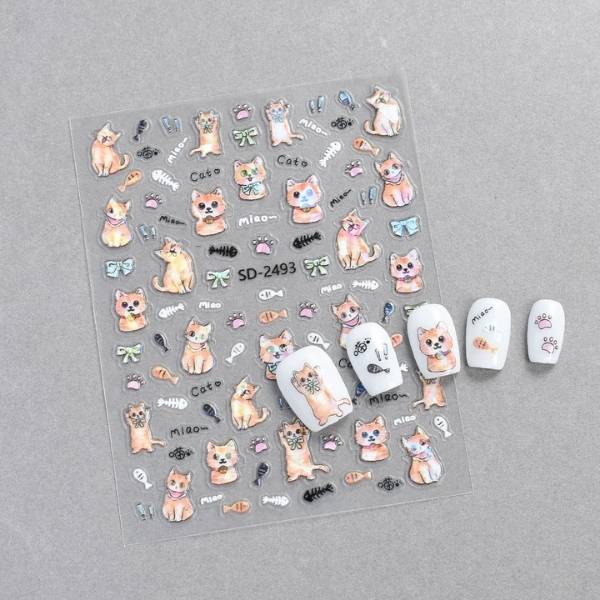 [ Set 20 Tấm ] Sticker Dán Nail - 21848