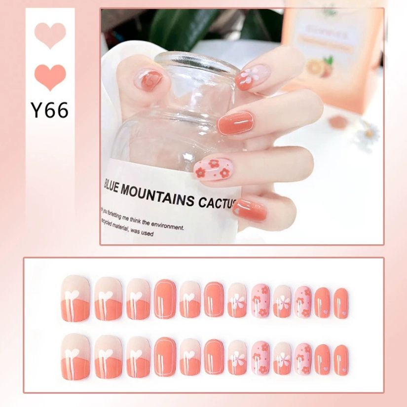 [ Set 10 Hộp ] Nail [ 24 PCS + Keo Thạch ] - 21946