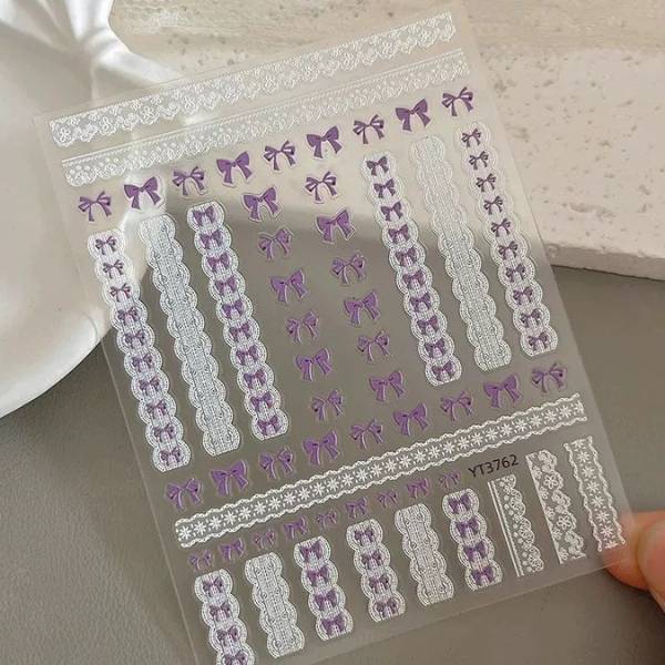 [ Set 20 Tấm ] Sticker Dán Nail - 22154