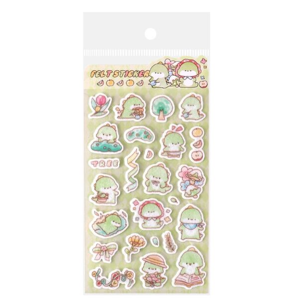 [ Set 20 Túi ] Sticker Nỉ - 95539