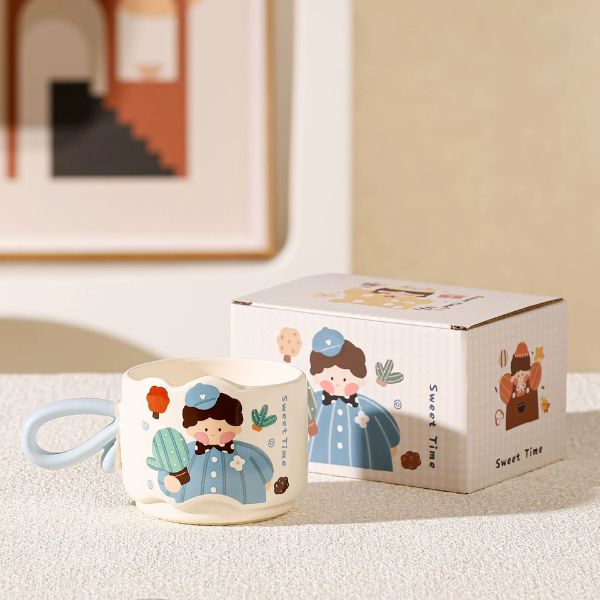 [ Set 2 Cái ] Ly Cốc Sứ [ Hộp Đẹp ] - 95564