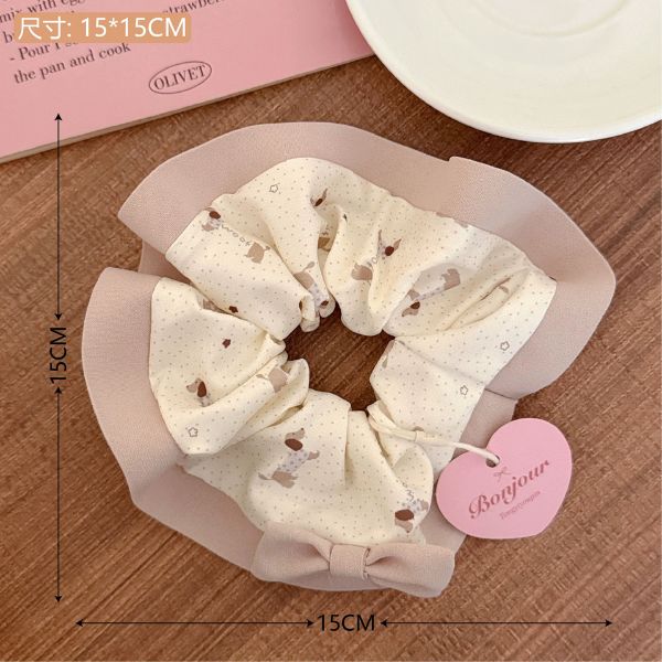 [ Set 12 Cái ] Cột Tóc Scrunchies - 95836