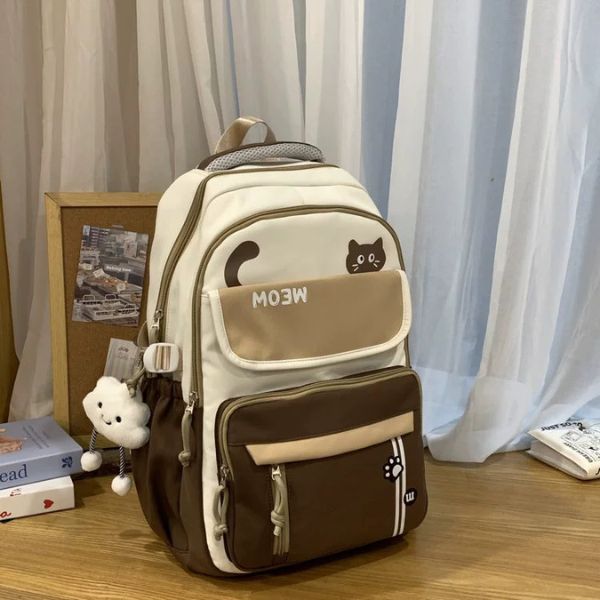 [ Set 2 Cái ] Balo [ 46*18*32cm - Không Kèm Móc Khoá ] - 95906