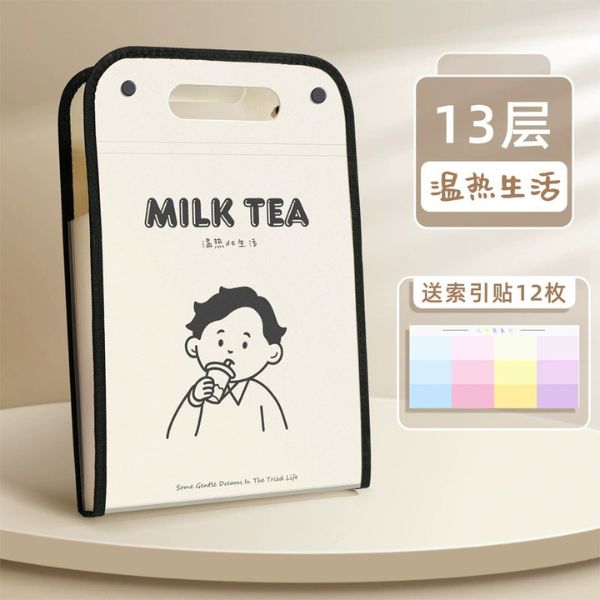 [ Set 4 Cái ] Túi Đựng Hồ Sơ [ A4 - 13 Ngăn ] - 16641