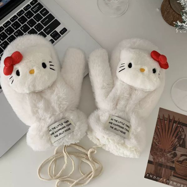 [ Set 2 Đôi ] Găng Tay HELLO KITTY - 18171