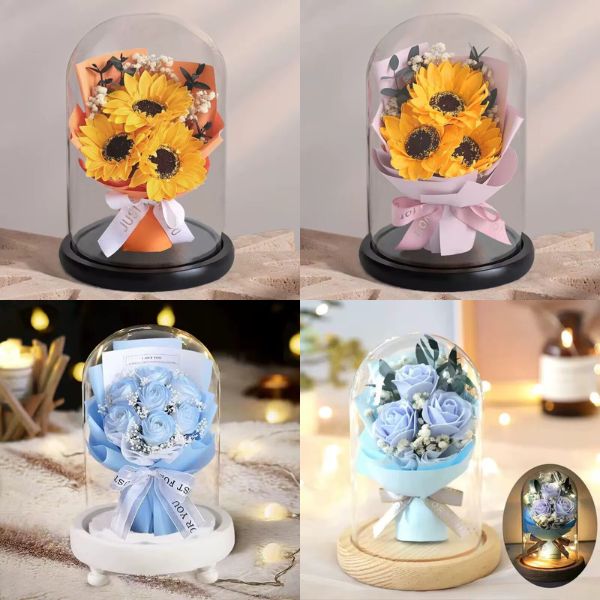 [ Set 5 Bó ] Hoa Khô [ Không Hộp Trưng Bày ] - 18200