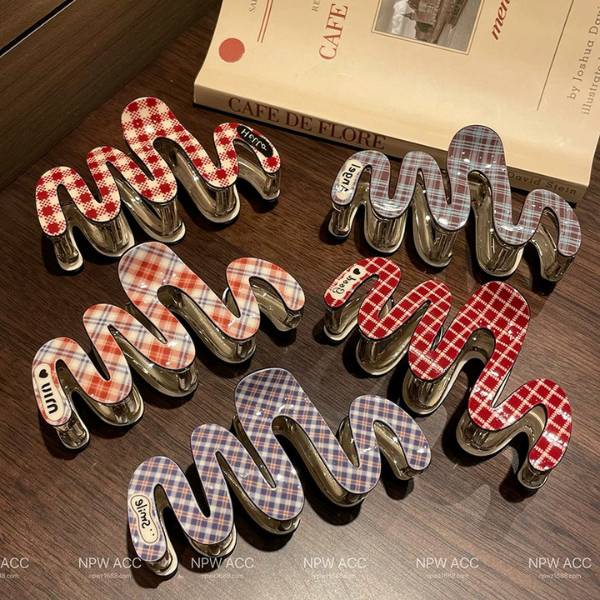 [ Set 12 Cái ] Kẹp Tóc [ Acrylic / 12cm ] - 19807