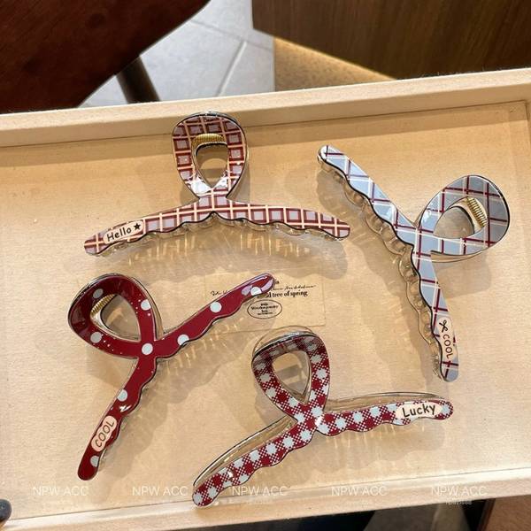 [ Set 12 Cái ] Kẹp Tóc [ Acrylic / 11cm ] - 19810