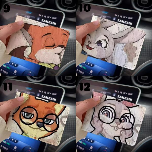 [ Set 10 Cái ] Ví Đựng Thẻ Zootopia - 20180