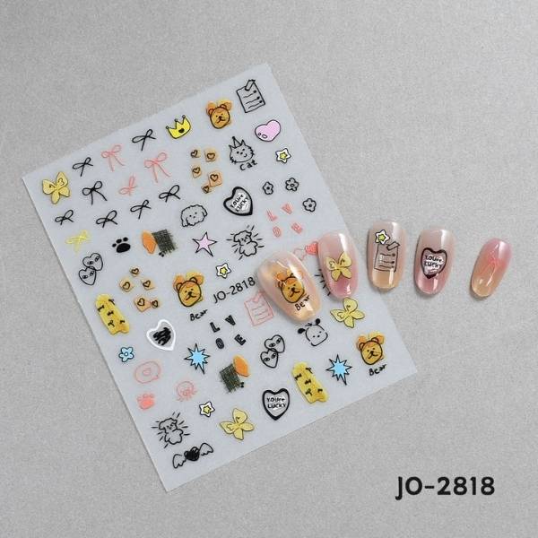 [ Set 20 Tấm ] Sticker Dán Nail - 21847