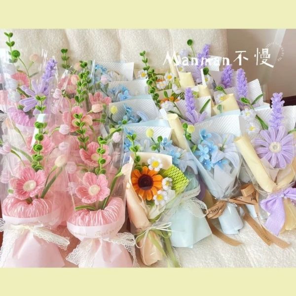 [ Set 4 Bó ] Hoa Kẽm Nhung - 18189