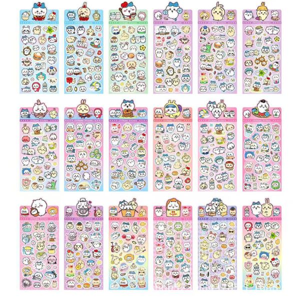 [ Set 90 Túi ] Sticker - Nhiều Mẫu [ 1 Mẫu 18 Túi - 1 Set Sẽ Chọn 5 Mẫu ] - 95541