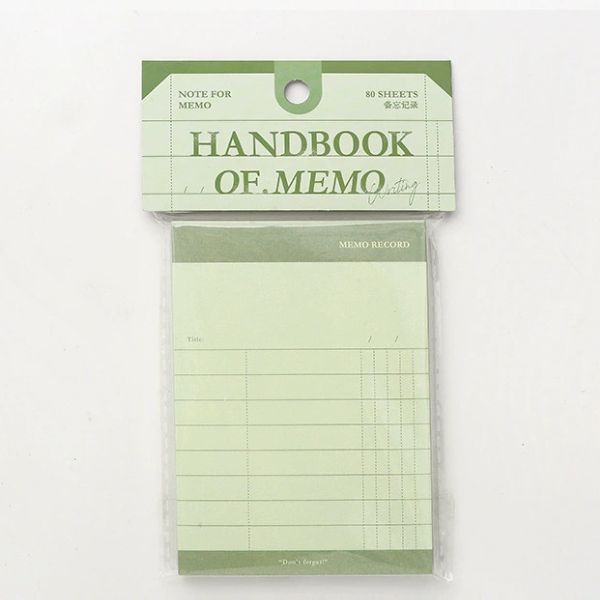 [ Set 12 Xấp ] Giấy Note [ 80 Trang ] - 95871