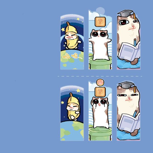 [ Set 12 Túi ] Đánh Dấu Trang [ 1 Túi 6 Miếng ] - 95874