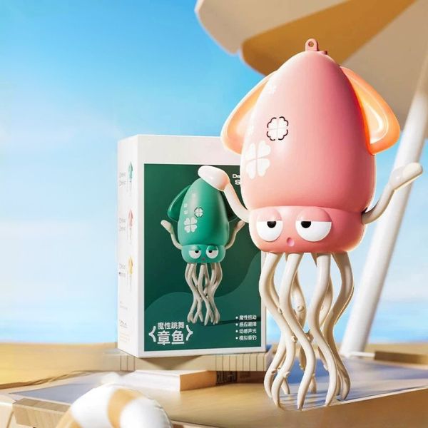 [ Set 2 Con ] Mực Nhảy Múa [ Kèm Cần Câu ] - 95913