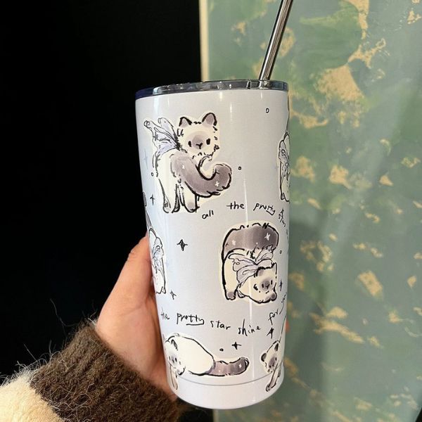 [ Set 2 Cái ] Ly Giữ Nhiệt [ 600ml ] - 96111