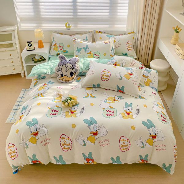 Bộ Chăn Ga Lạnh 4 Món [ Chăn 200*230cm / Ga 230*230cm / 2 x Vỏ Gối 48*74cm ] - 16261