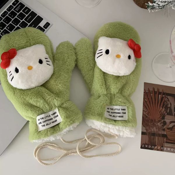 [ Set 2 Đôi ] Găng Tay HELLO KITTY - 18171