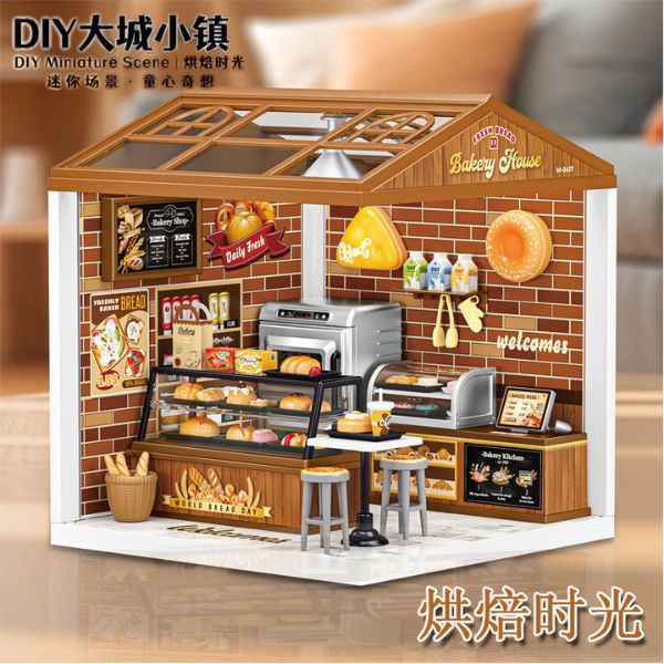 [ Set 2 Bộ ] Mô Hình Nhà DIY - 18098