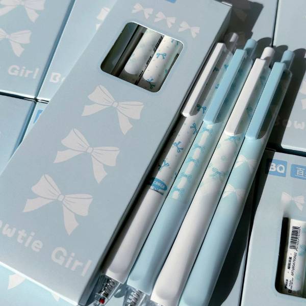 [ Set 5 Hộp ] Bút Bi [ 0.5mm / Đen / Hộp 4 Cây ] - 20067