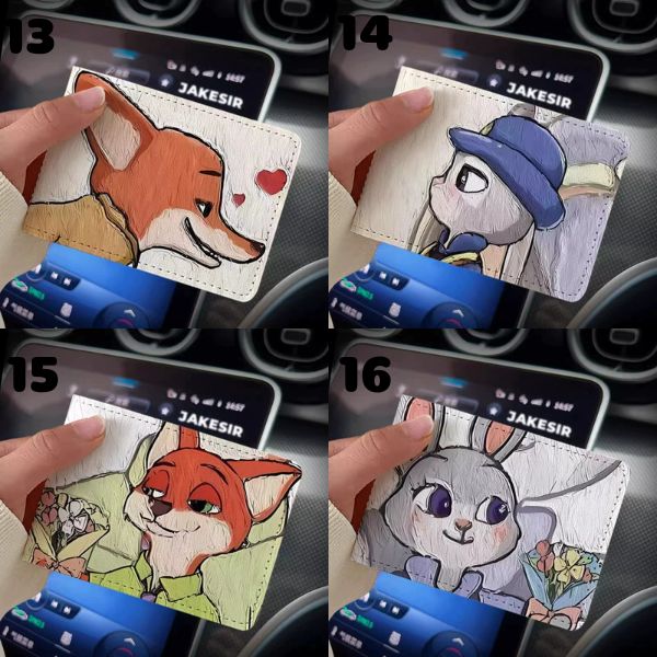 [ Set 10 Cái ] Ví Đựng Thẻ Zootopia - 20180