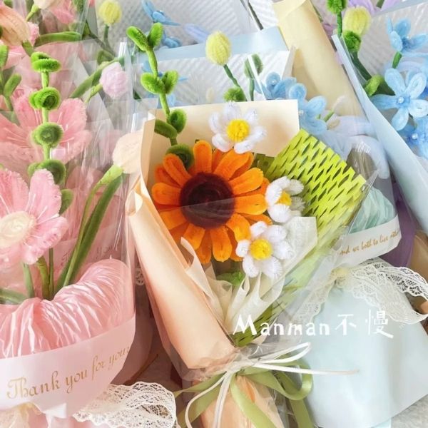 [ Set 4 Bó ] Hoa Kẽm Nhung - 18189